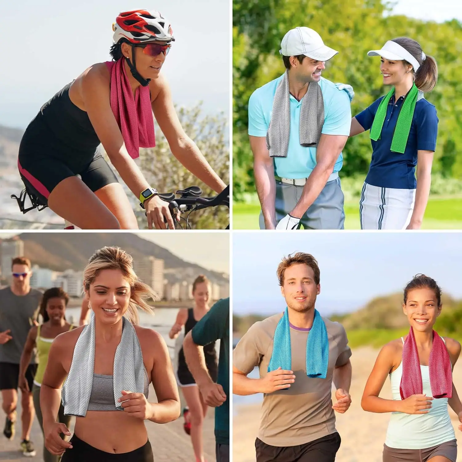 high quality quick dry sports towel rpet Cooling towel refreshing cold gym sport towel