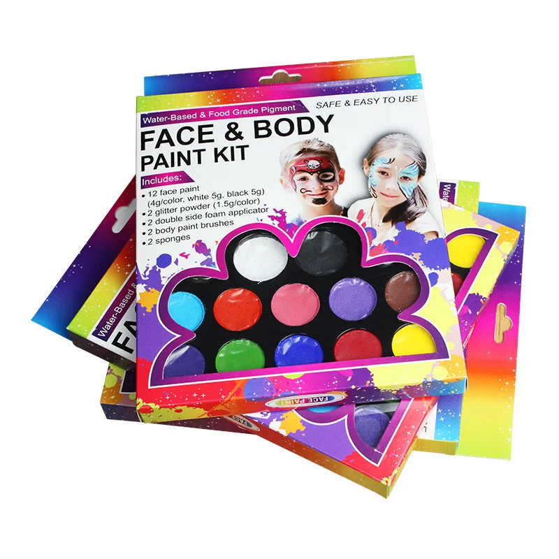 Профессиональный нетоксичный Набор для рисования лица