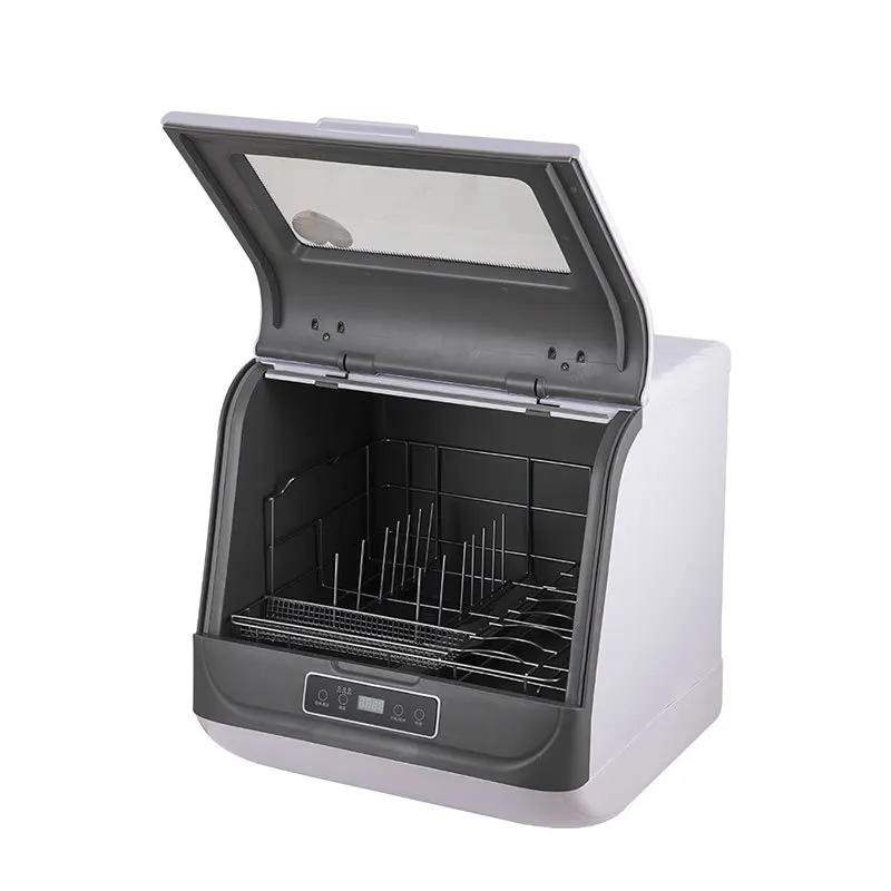 Dishwasher Full-automatic Domestic Desktop, Small Disinfection Cabinet Mini Intelligent Dishes Mini Washing Machine/