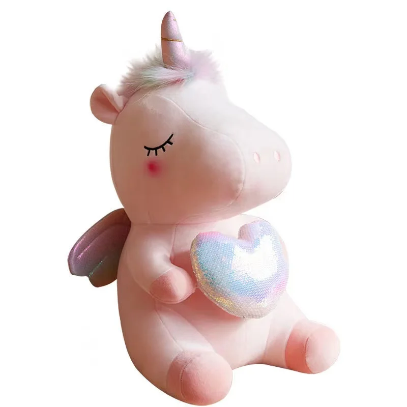 Wholesale Cute Unicorn Doll Lover Birthday Gift Baby Toys Unicorn Stuffed Animal Plush Toy