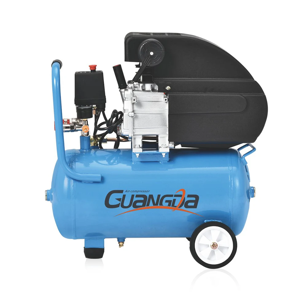 ZBM 1.5kw Electric Direct Drive Portable Air Compressor 24L Piston Type