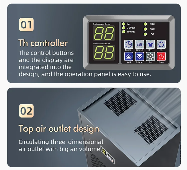 Dorosin 240L/D industrial dehumidifier for agricultrure cultivation