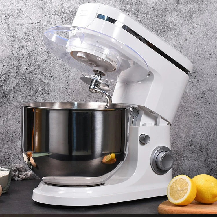 Household oem 6.5l cake dough food processing machine intelligent multi-functional vertical stand foods mixer