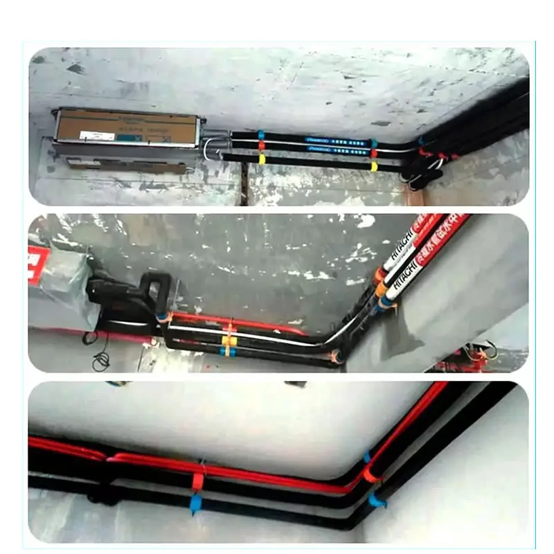Central air conditioning pipe clamp hanging code installation accessories buckle breathable airconditioner spare parts