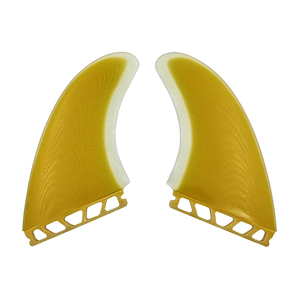 New arrival color surfboard fin Fiberglass custom longboard twin set MR for surf sport