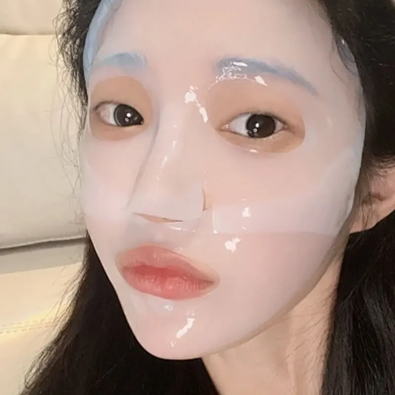 Private label Natural Moisturizing korean Bio-collagen Real Deep Mask Anti-Wrinkle Face Anti Aging Soluble Collagen Absorb Mask