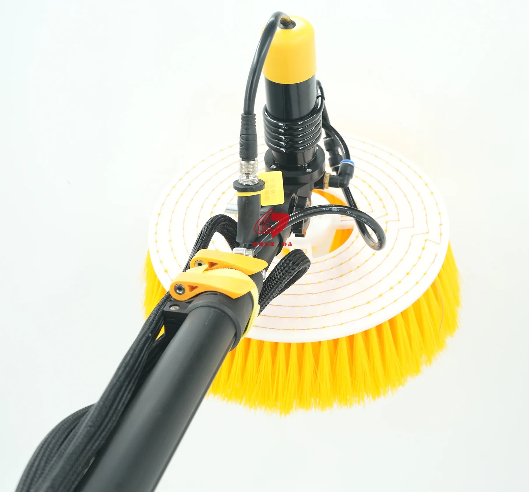 Single Head Solar Panel  Brush Photovoltaic Effort-free Cleaning Dust Industrial Rotary Brush