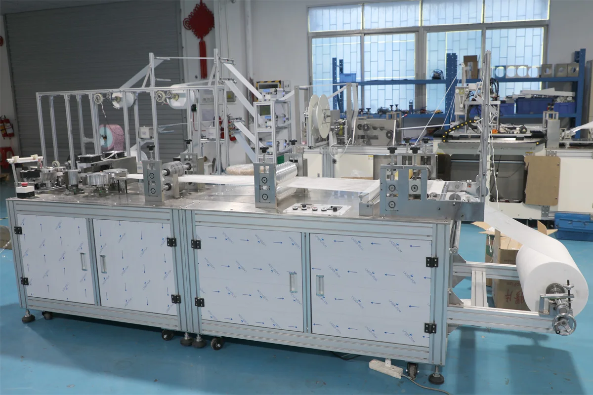 New fast automatic disposable non-woven material shower hat machine