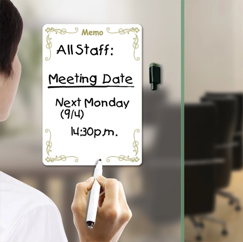 
Custom best selling white erasable writing board 