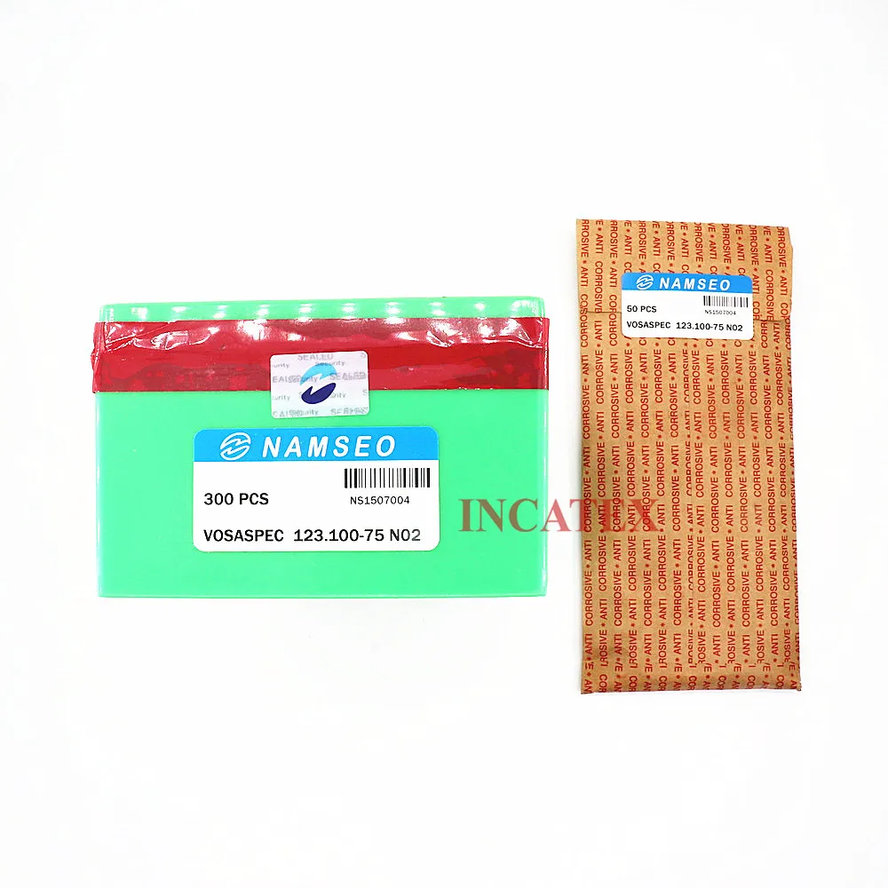300 шт. натуральная Корейская вязальная игла VOSASPEC 123,100-75 N02 для китайской вязальной машины SHIMA SEIKI