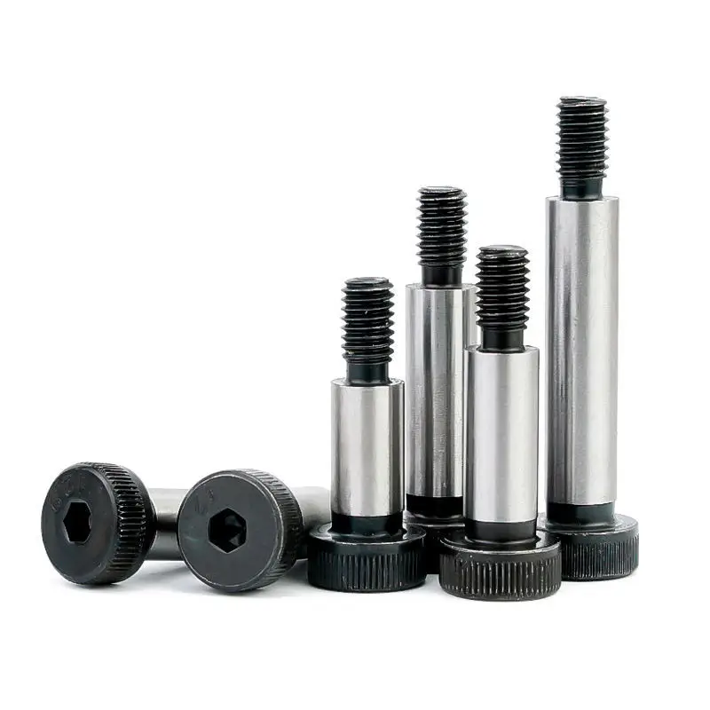 custom M2 M3 M4 M5 M6 M7 M8 Stainless Steel hexagone hex socket head black galvanized alloy steel Shoulder Screw Bolt