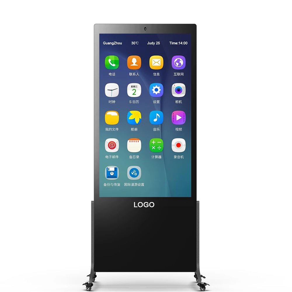 Floor Standing Lcd Digital Signage Advertising Indoor Digital Signage And Displays 55 Inch Advertising Kiosks