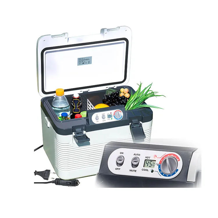 EVERCOOL outdoor double cooling system camping beverage portable fridge cooler box