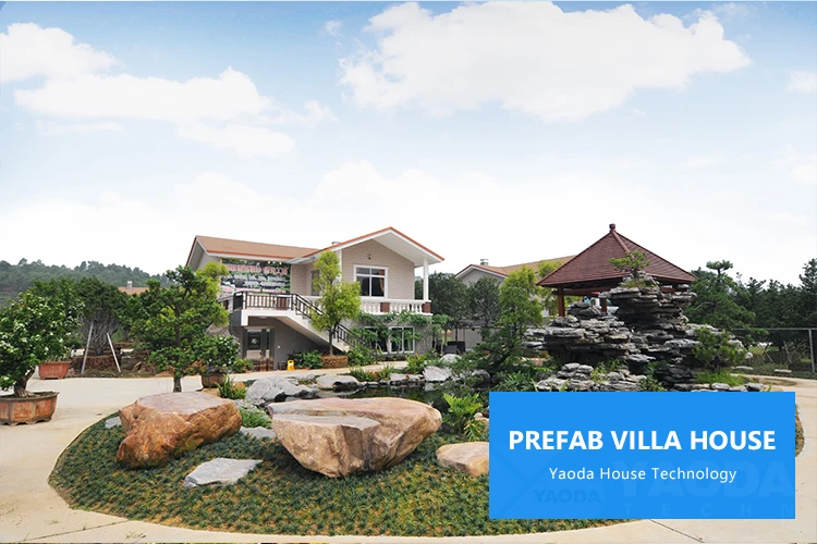 Luxury Modern Prefab Villa Home Light Steel Prefab Villachinese Wholesalers For Sale