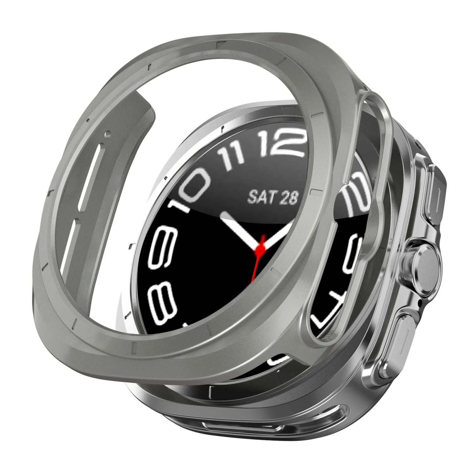 New Arrival Hollow PC Watch Protector Case For Samsung Galaxy Watch 7 Ultra 47mm Cover FE 40mm  44mm Protective Case