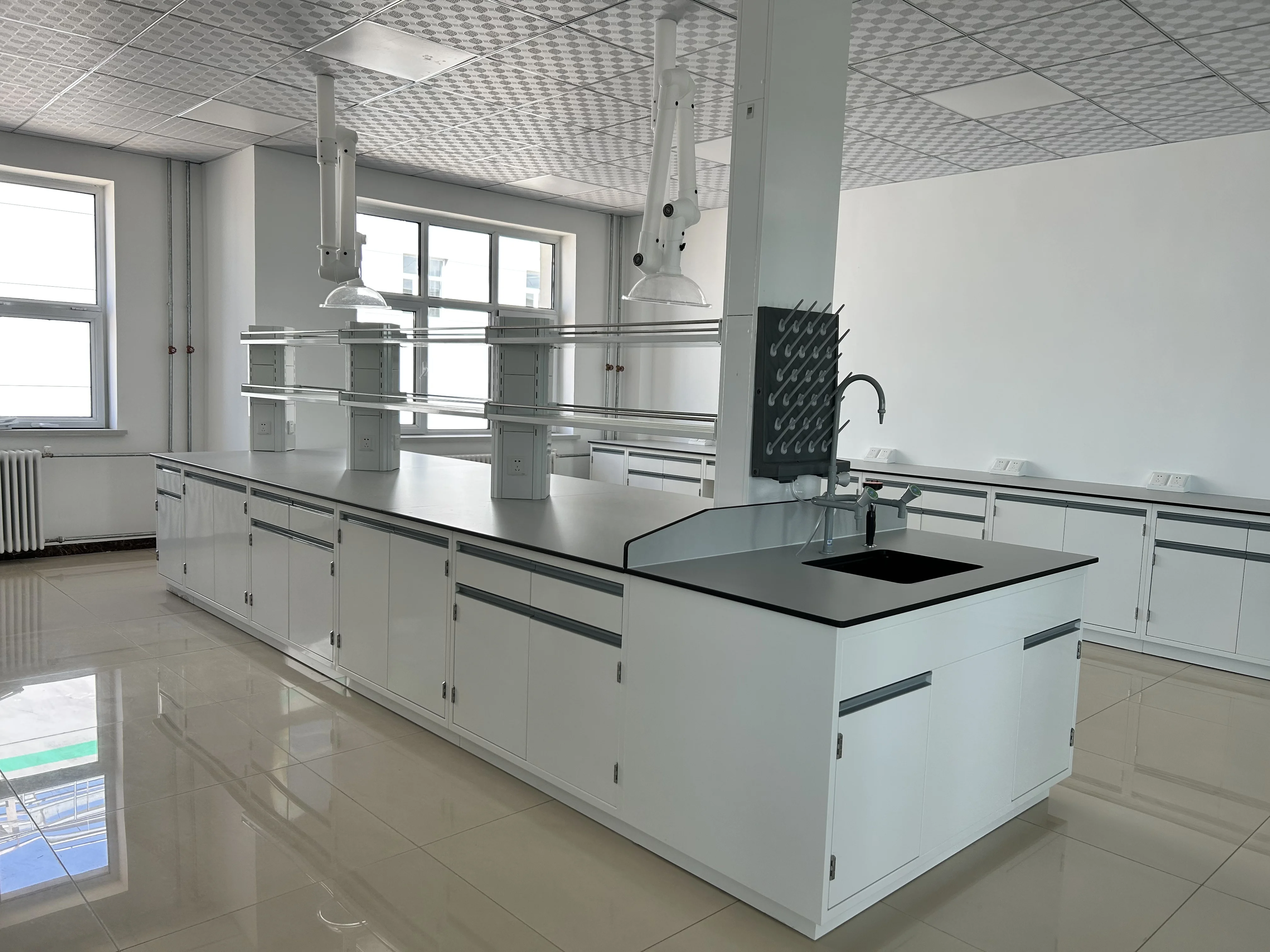 OEM laboratory equipment desk furniture microbiology lab furniture lab tables casework bench