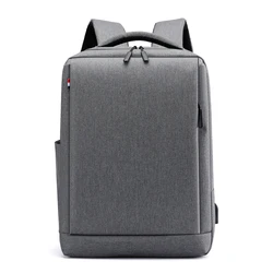Custom oem waterproof Nylon 15.6 inch Computer men business college bag Slim travel mochilas laptop backpacks with usb