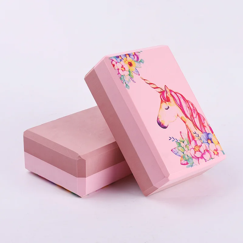 Factory Directly Eco Friendly 3x6x9 Inch OEM Custom High Density EVA Foam Yoga Block With Logo
