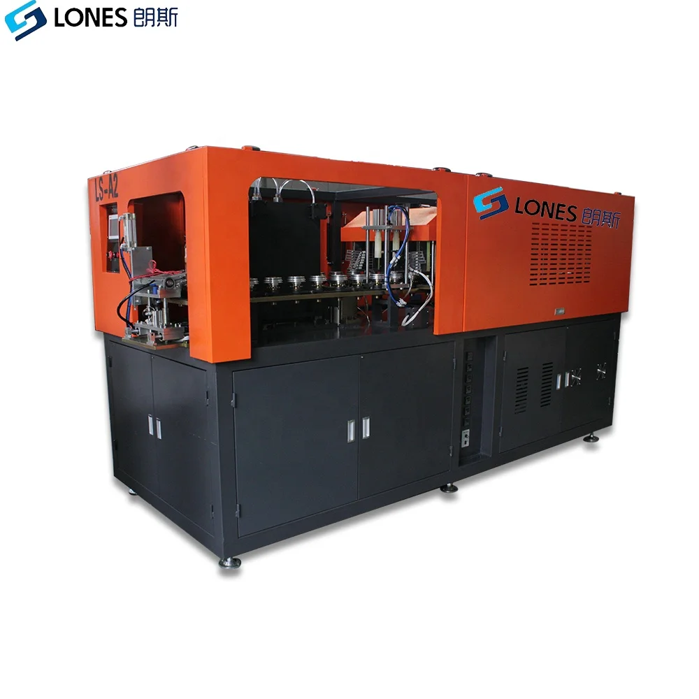 LS-A2 высокое качество handfeed РЕТ банка бутылка делая машину для 100 мл до 2L банки 1400BPH гарантия 1 год для пластиковых бутылок воздуходувки