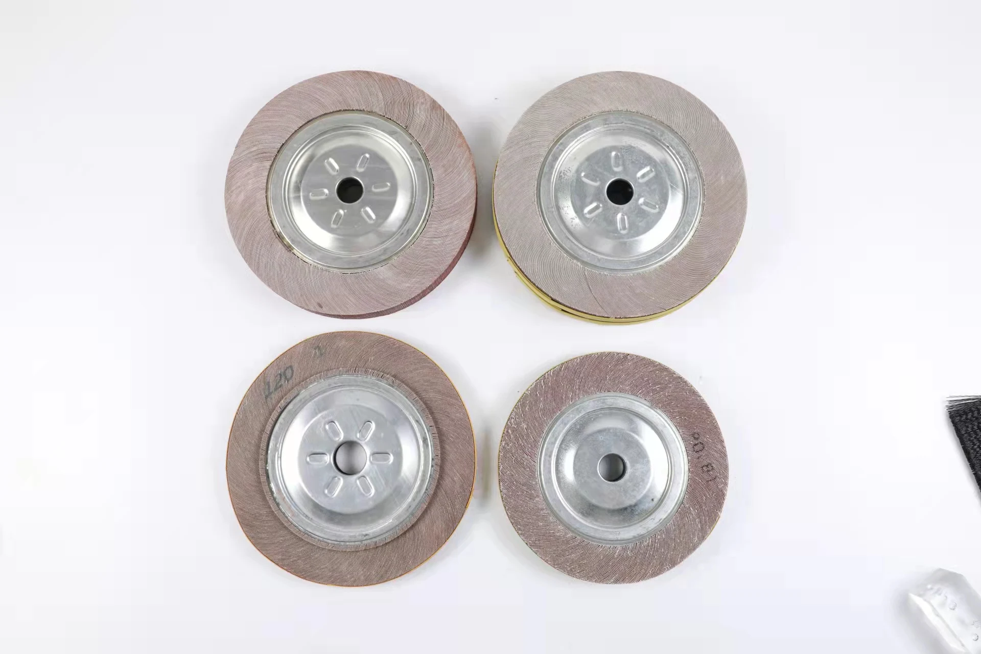 High Quality Durable Using Various Abrasive Flap Wheel Non Woven Flap Wheel Grinding Polishing Flap Wheel
