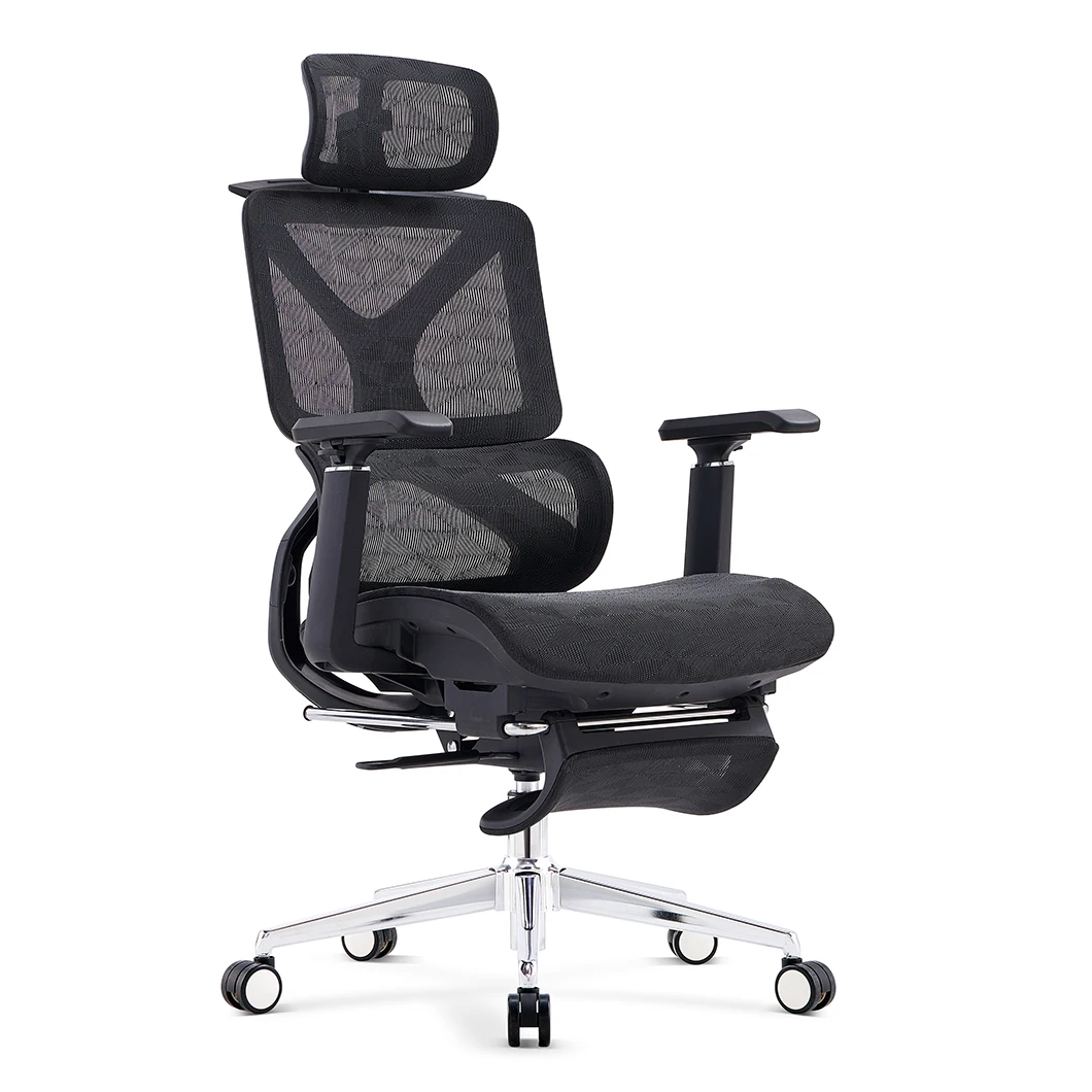 A161-B Hot sale amazon models mesh office chair with 3d armrest recliner office chair with footrest  lounge chair