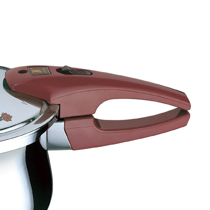 Stainless Steel Cookware Commercial Pressure Cooker T-Shape With push lock with high quality big olla de presin