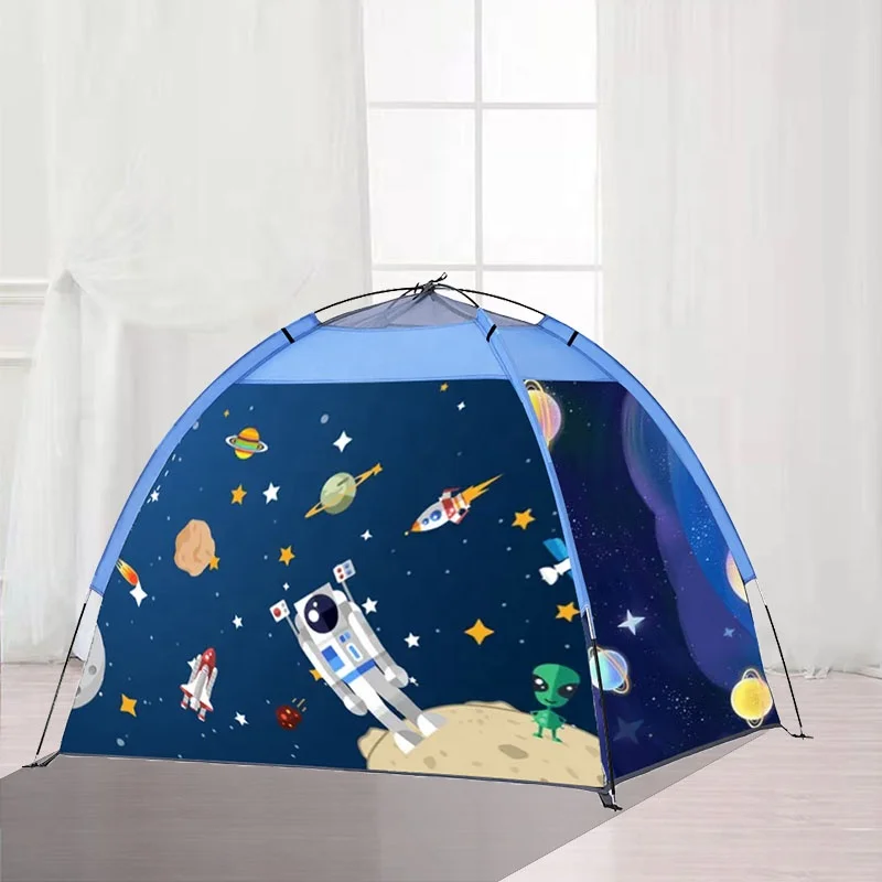 New design Space world dome for kids with carry bag fiberglass poles galaxy dome tent use indoor outdoor space play tent
