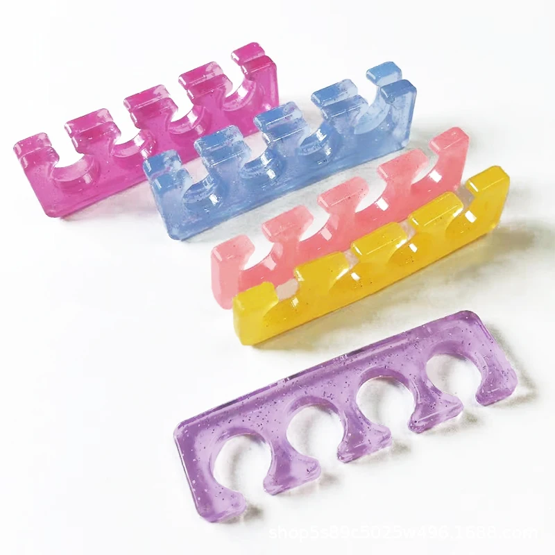 Nail Tools Silicone Toe Separator For Nail Polish Toe Separators to Correct Bunions and Restore Toes to Their Original Shape