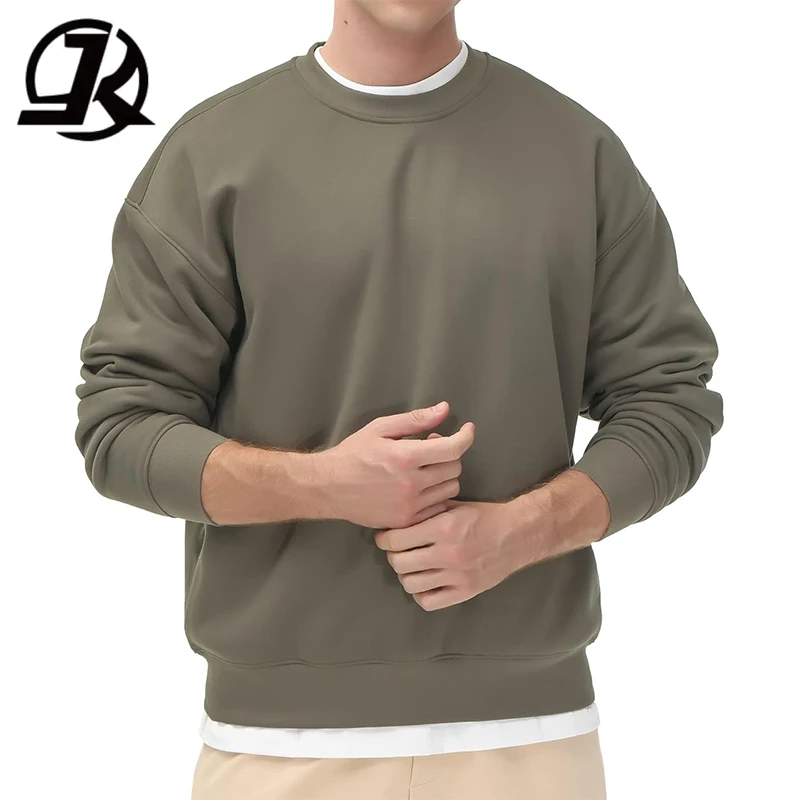Factory Made Polyester Be a Decent Person Padded Sweatshirt Crew Neck Pullover