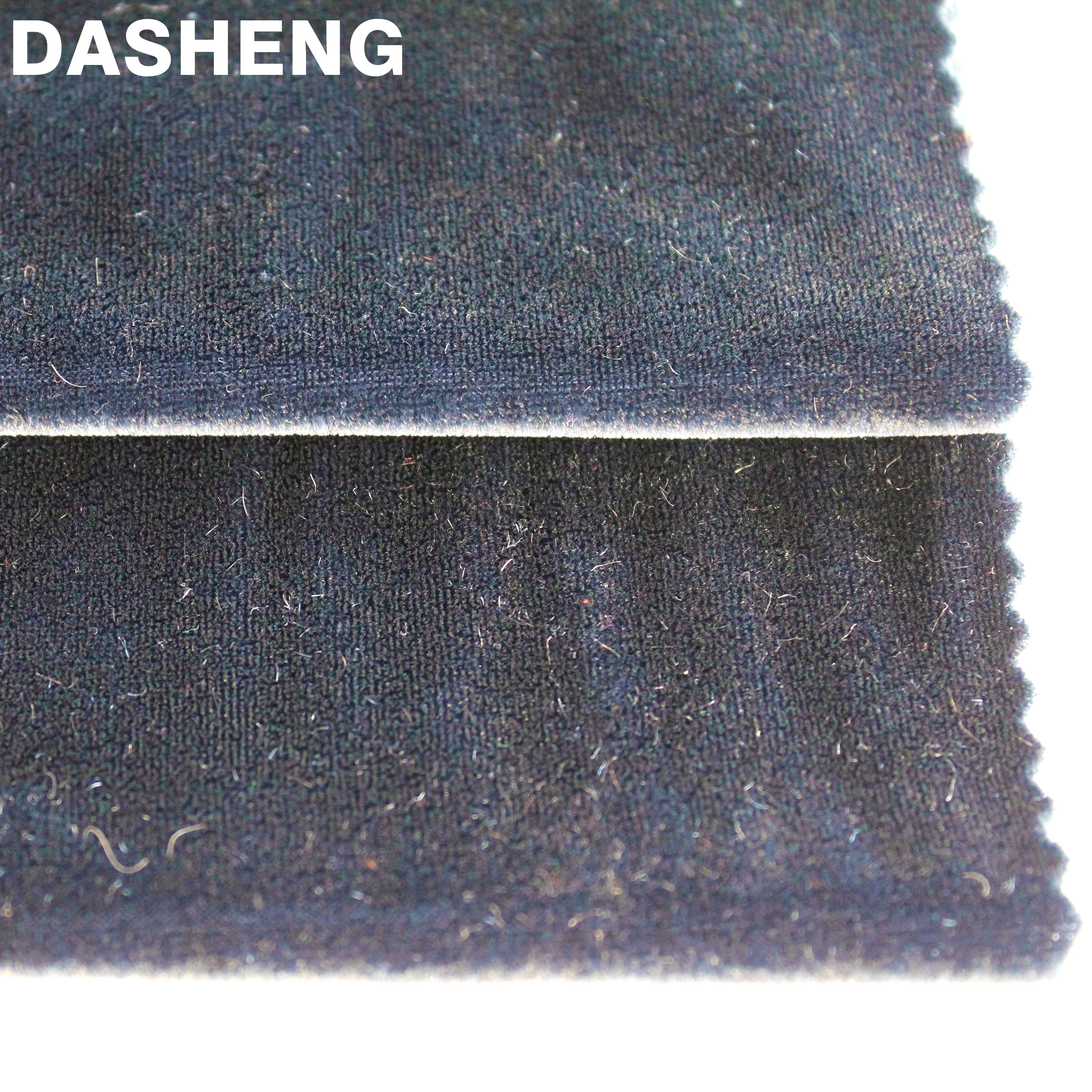 Manufacture Wholesale Tricot knitted 95%Polyester spandex Velvet for tops/pants/dresses