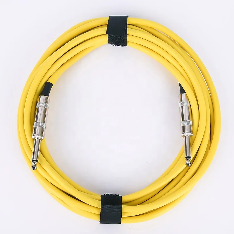 
instrument cable 10ft 20ft colorful guitar cable 