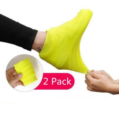 High Quality Unisex Reusable Shoes Protectors Waterproof Anti Slip Water Resistant Rain Silicone Shoes Covers