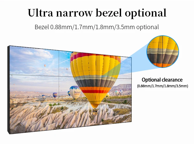 46 49 Inch Ultra Narrow Bezel 3x4 4x4 Splicing Screen Digit Wall 55 Inch Video Wall Display Indoor Monitor Video Wall Screen