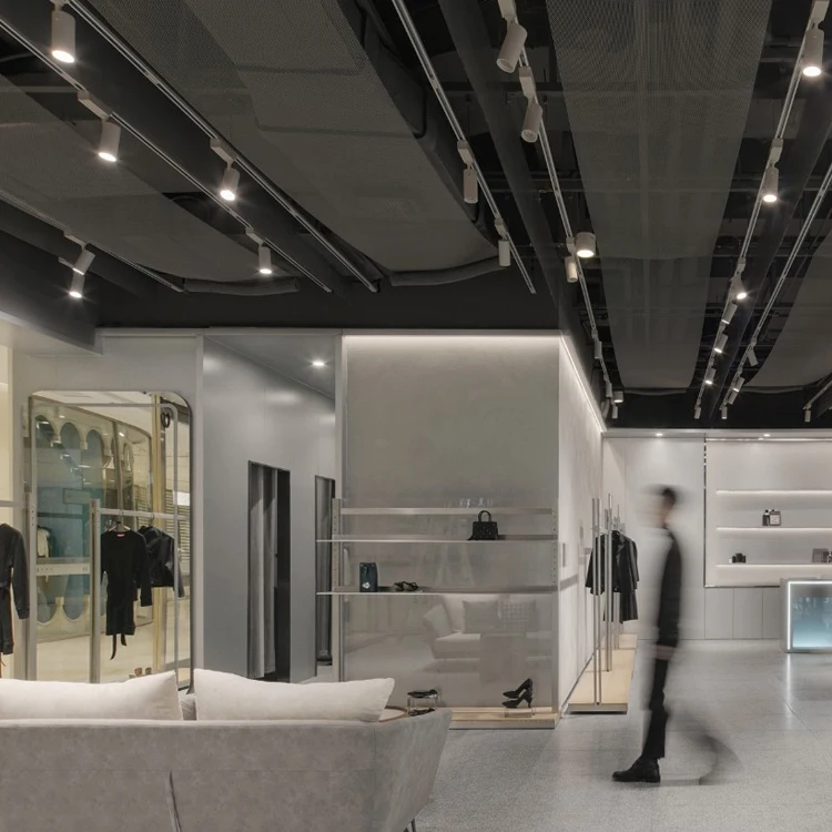 LEDOUX High Power Adjustable Rail System 3000K 3500K 4000K Indoor Lighting Track 35W 45W Track Light