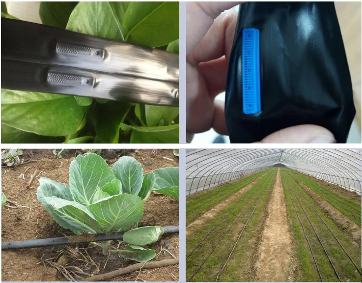 High Quality and Low Price Plastic inline flat irrigation tape drip irrigation system Pe Pipe H