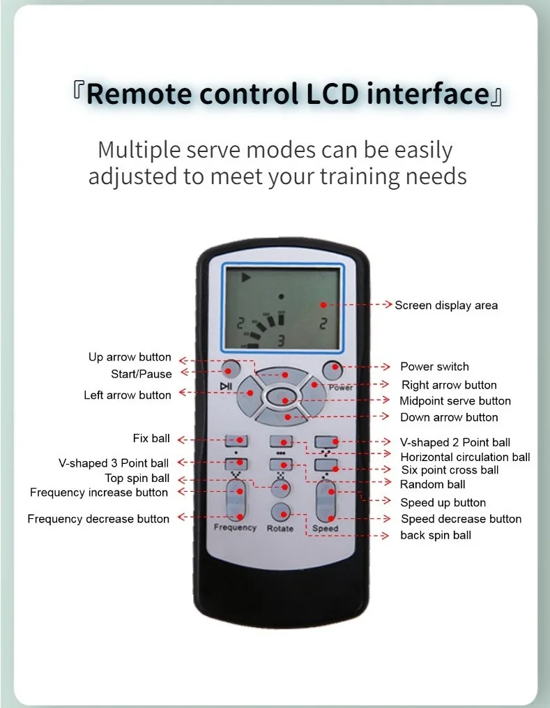 Hot Sales Automatic Electronics Serving Throwing Pickleball Machine For Training Practice With Remote Control