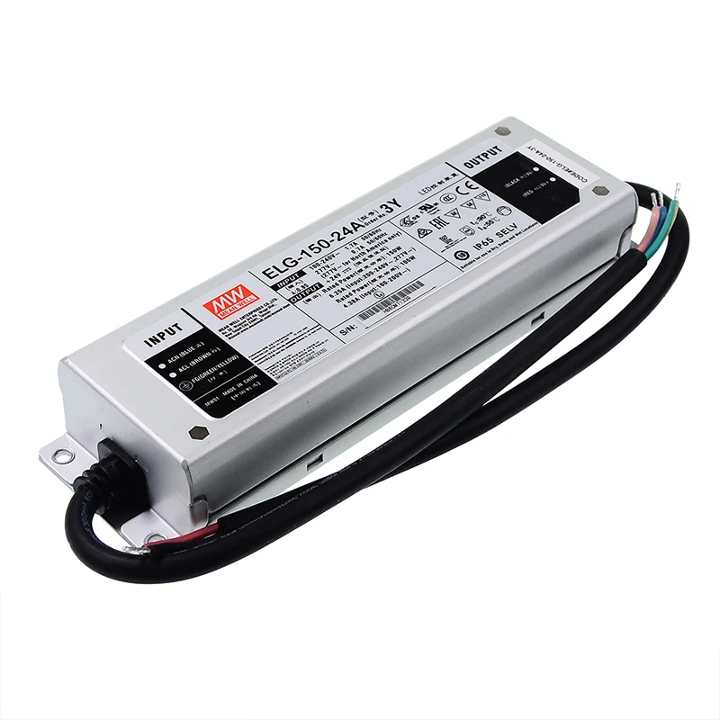 ELG-150-36A Mean Well  36V IP67 Waterproof Driver LED 150W DALI Control
