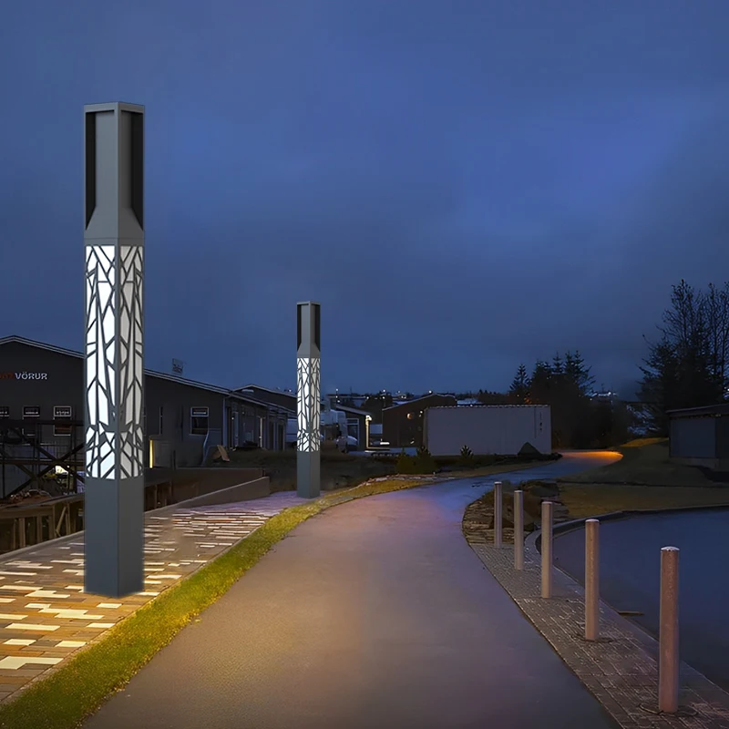 Новый дизайн, уличный светодиодный фонарь с низким напряжением 3 м, 4 м