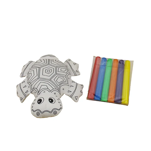 SEDEX Factory eco-friendly washable diy painting vinyl toy