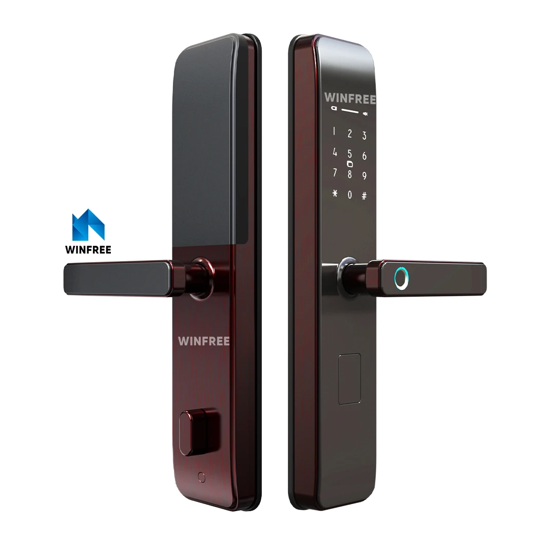 Guangdong WINFREE Fingerprint Lock Electric Password Intelligent TTlock Bluetooth Security Door Touch Keypad