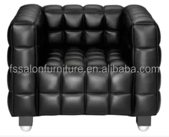 2023 New Premium Luxury Barber Shop Waiting Sofa Beauty Shop Waiting Area Sofa Black Elegant Morden  Sofa