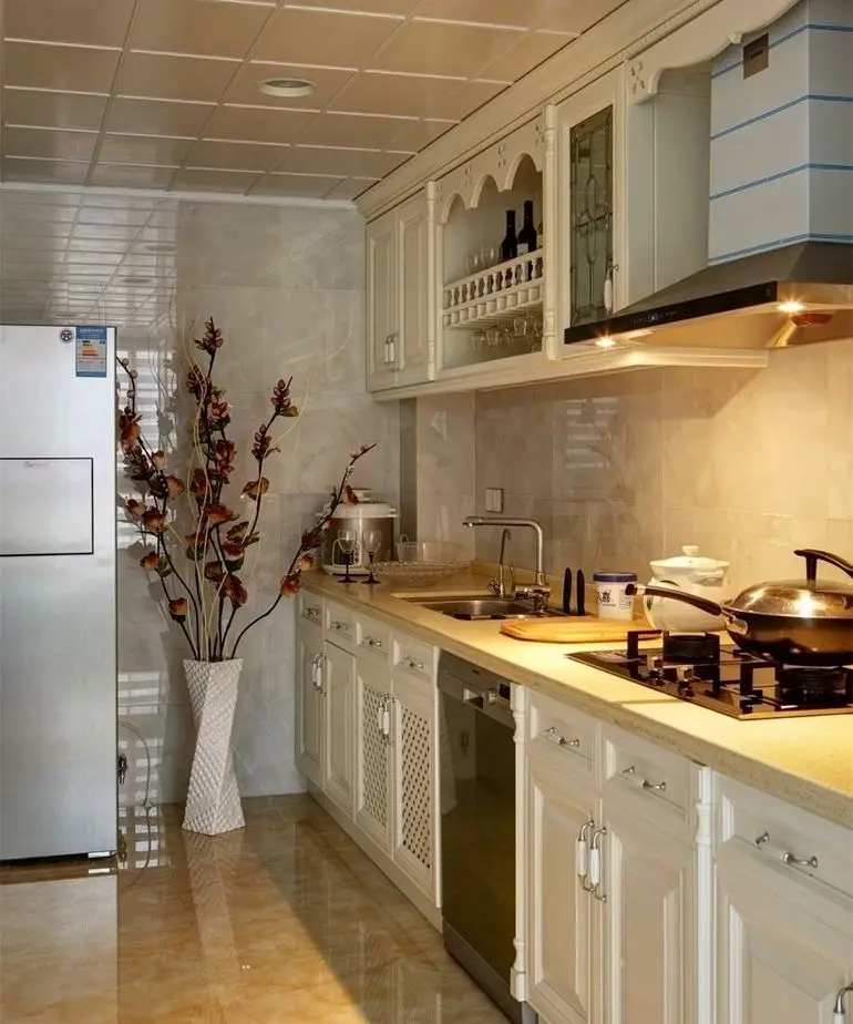 Wholesales Modern Grey Shaker Wooden Kitchen Cabinet Designs for america  & canada and mexico market