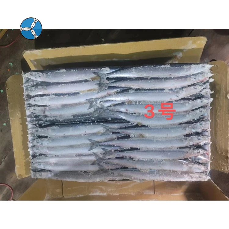 New Goods Frozen Pacific Saury SANFENG Wholesale Whole Round Pacific Saury Fish For Export