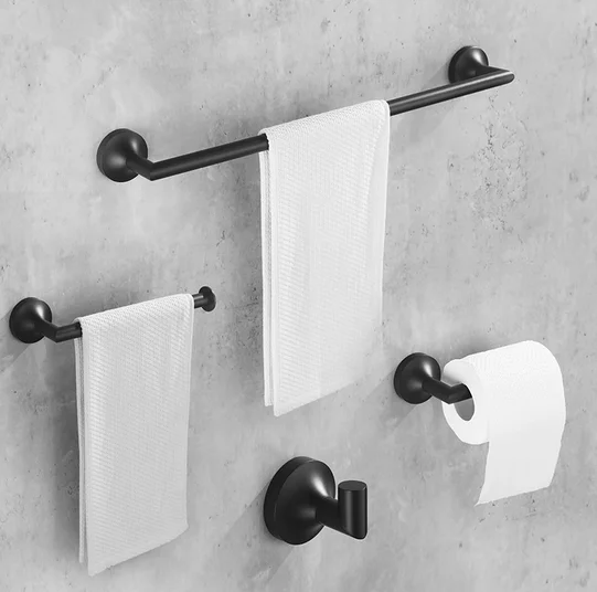 Household Hardware Paper Holder Towel Bar Hook Fashion Bathroom Sets Bathroom Accessories Kits