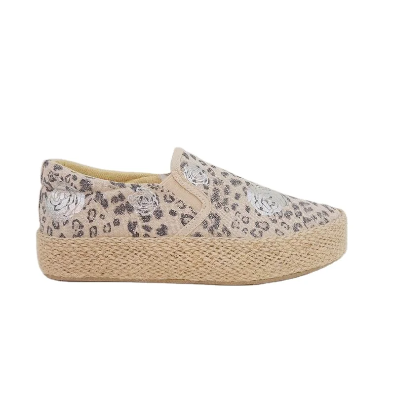 New Style Breathable Vulcanized Espadrille Shoes Women Canvas Shoes