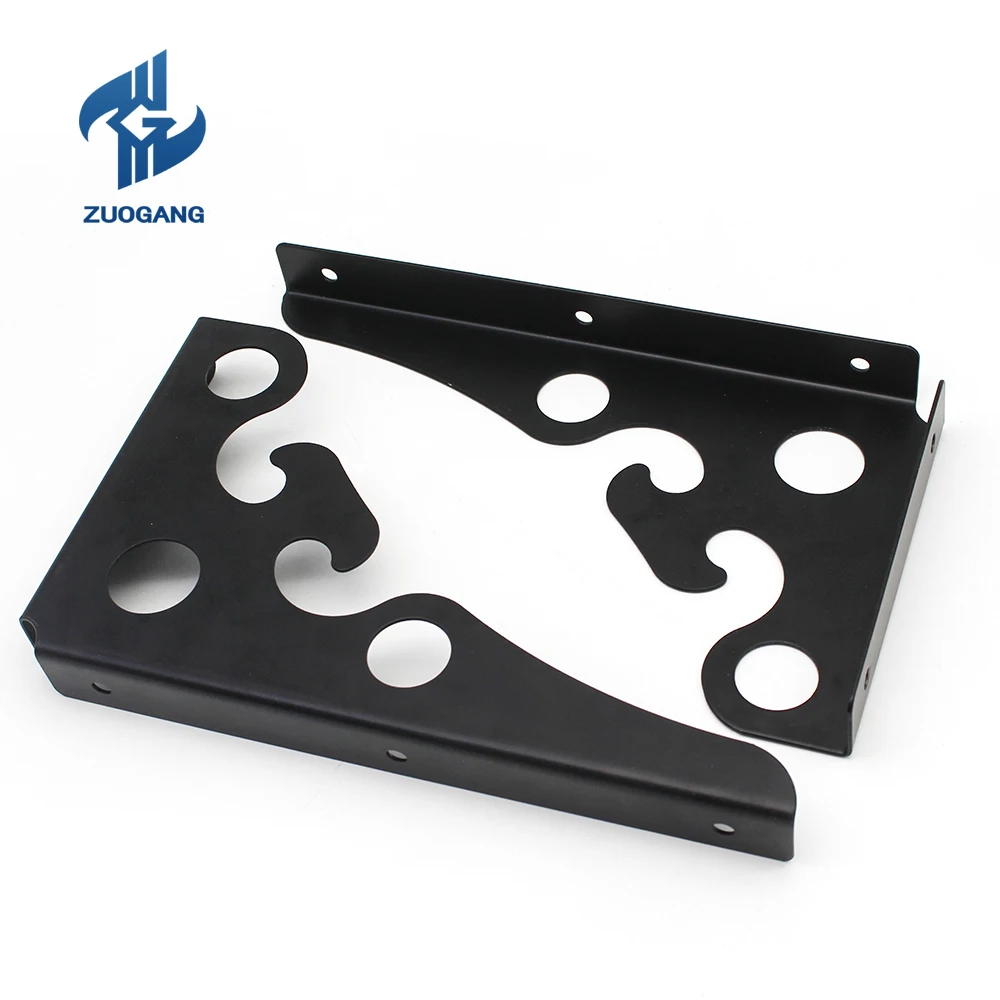 Wholesale Custom Iron Heavy Duty Triangle Floating Shelf Bracket Modern Industrial Household Hanging Wall Mount Shelf Support