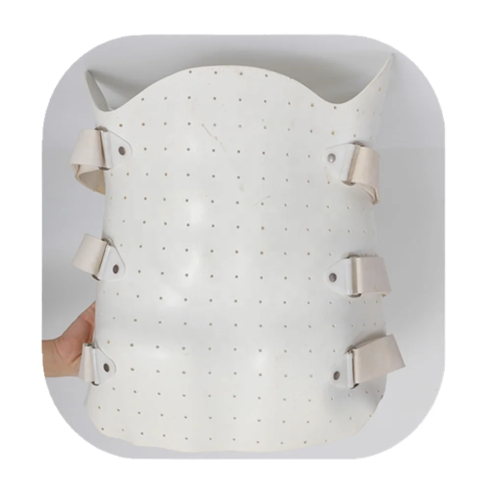 Orthopedic spinal orthosis braces thermoplastic body jacket