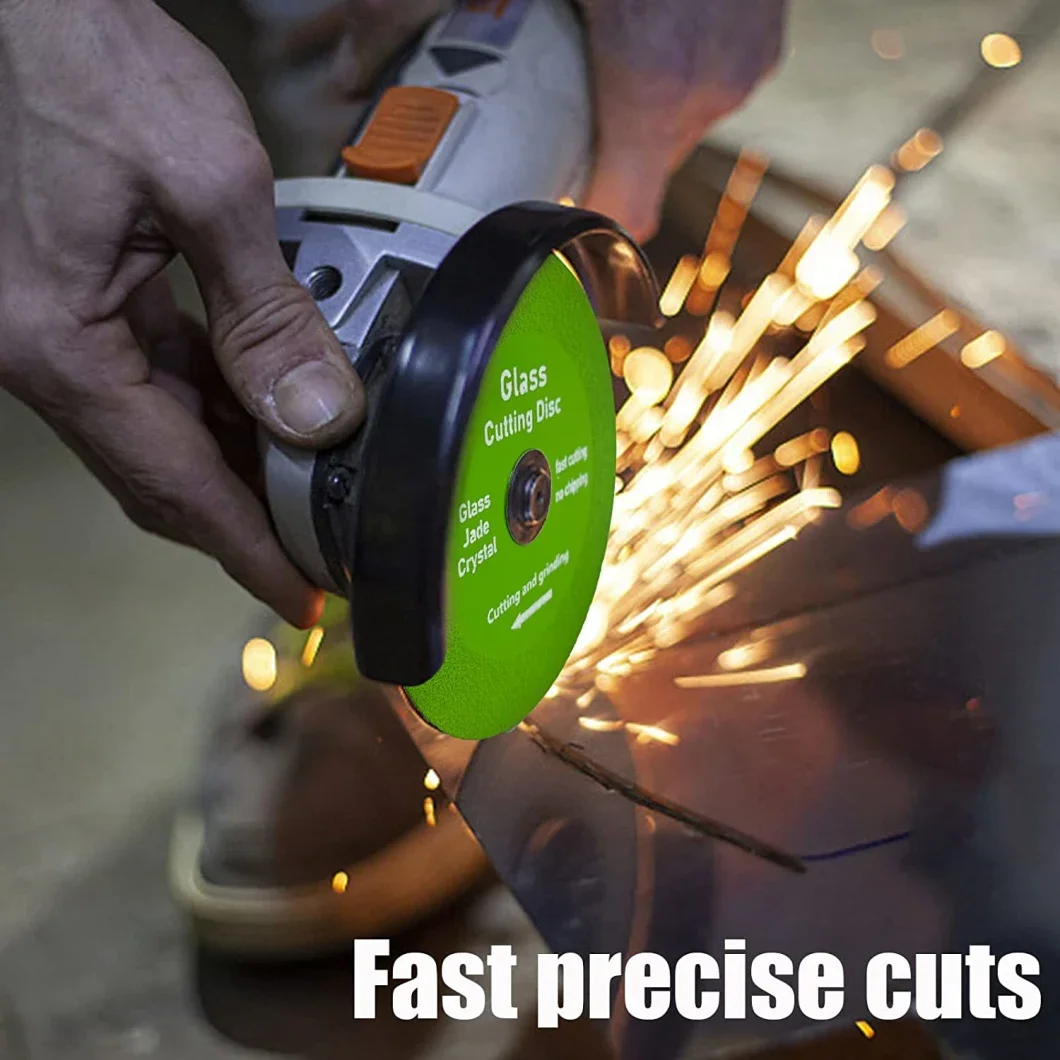 Ultra-Thin Saw Blade Wheel Glass Ceramic Cutting for Angle Grinder, Diamond Ultra-Thin Saw Blade for Smooth Cutting, Grinding