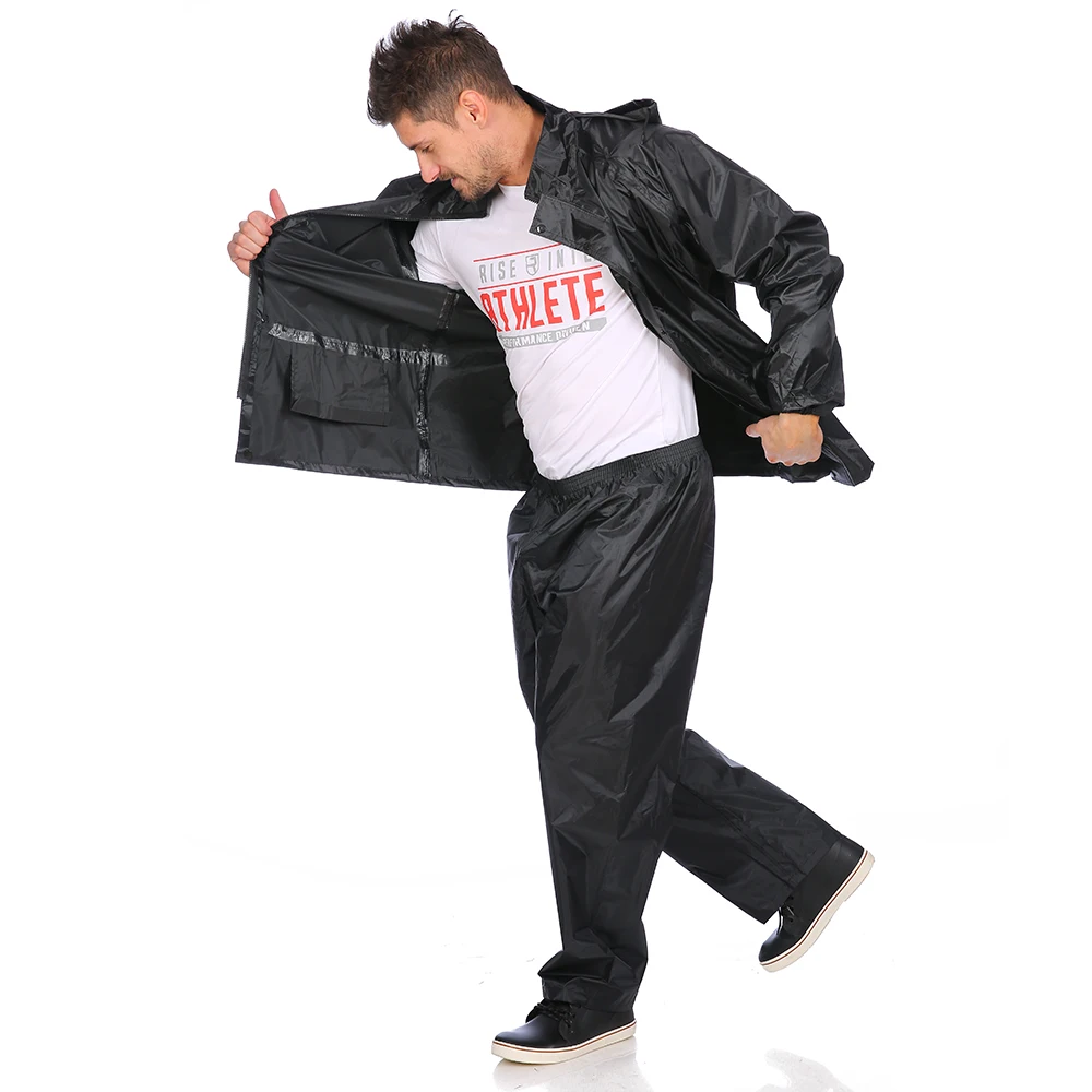 Горячая Распродажа, водонепроницаемый функциональный мотоциклетный дождевик для взрослых, модный мужской костюм