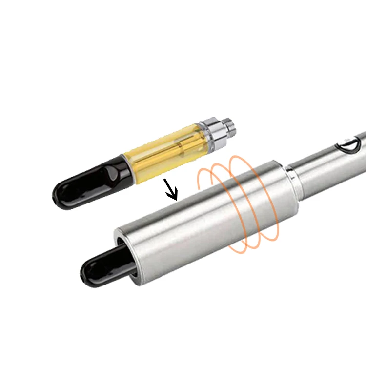 CBD Oil Vape Cartridge Syringe Warm Heater Warmer Hammer Stable Heat Transfer Works With 510 Thread Battery